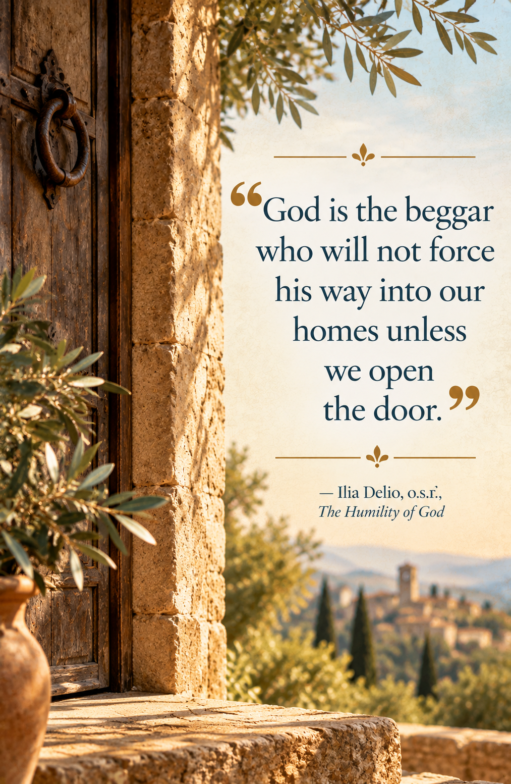 The Humility of God: A Franciscan Perspective