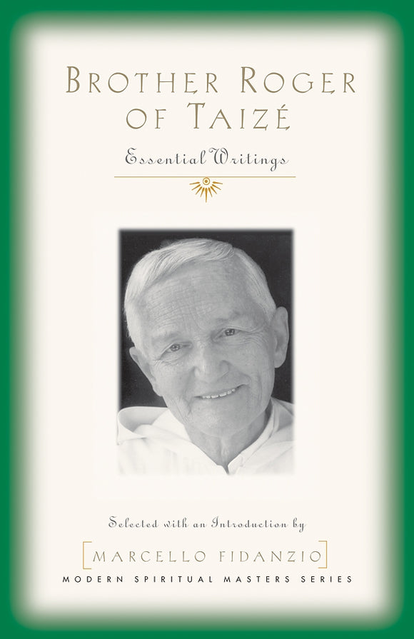 Brother Roger of Taize - Orbis Books