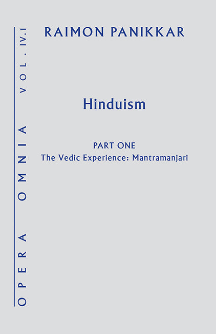 Hinduism (Opera Omnia IV.1) - Orbis Books