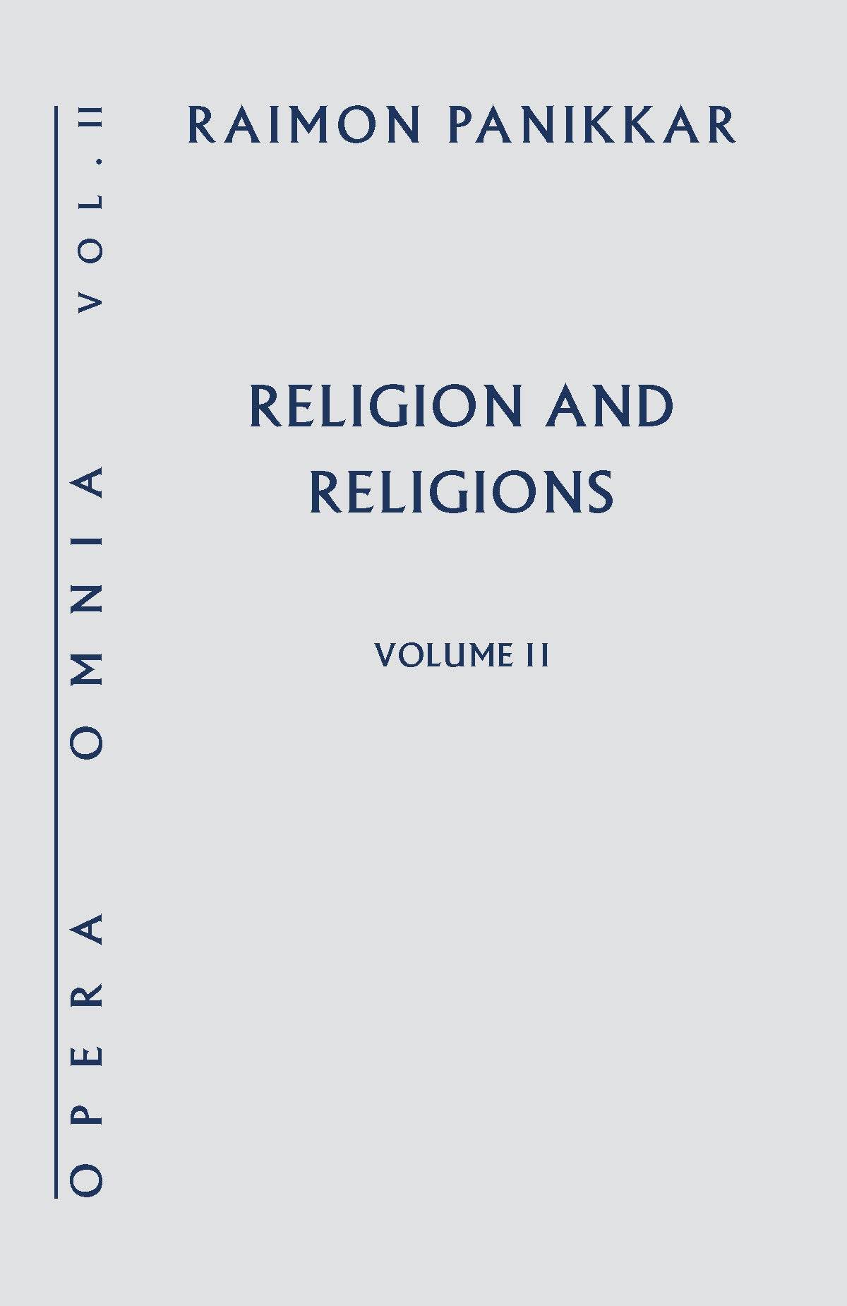 Religion and Religions (Opera Omnia II) - Orbis Books